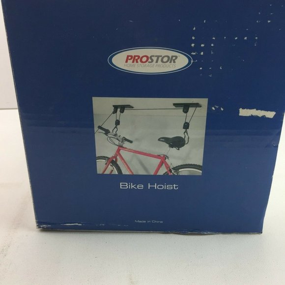 Pro Stor Home Storage Product Bike Hoist Lift Garage Organize Up To 50lbs - Picture 3 of 8